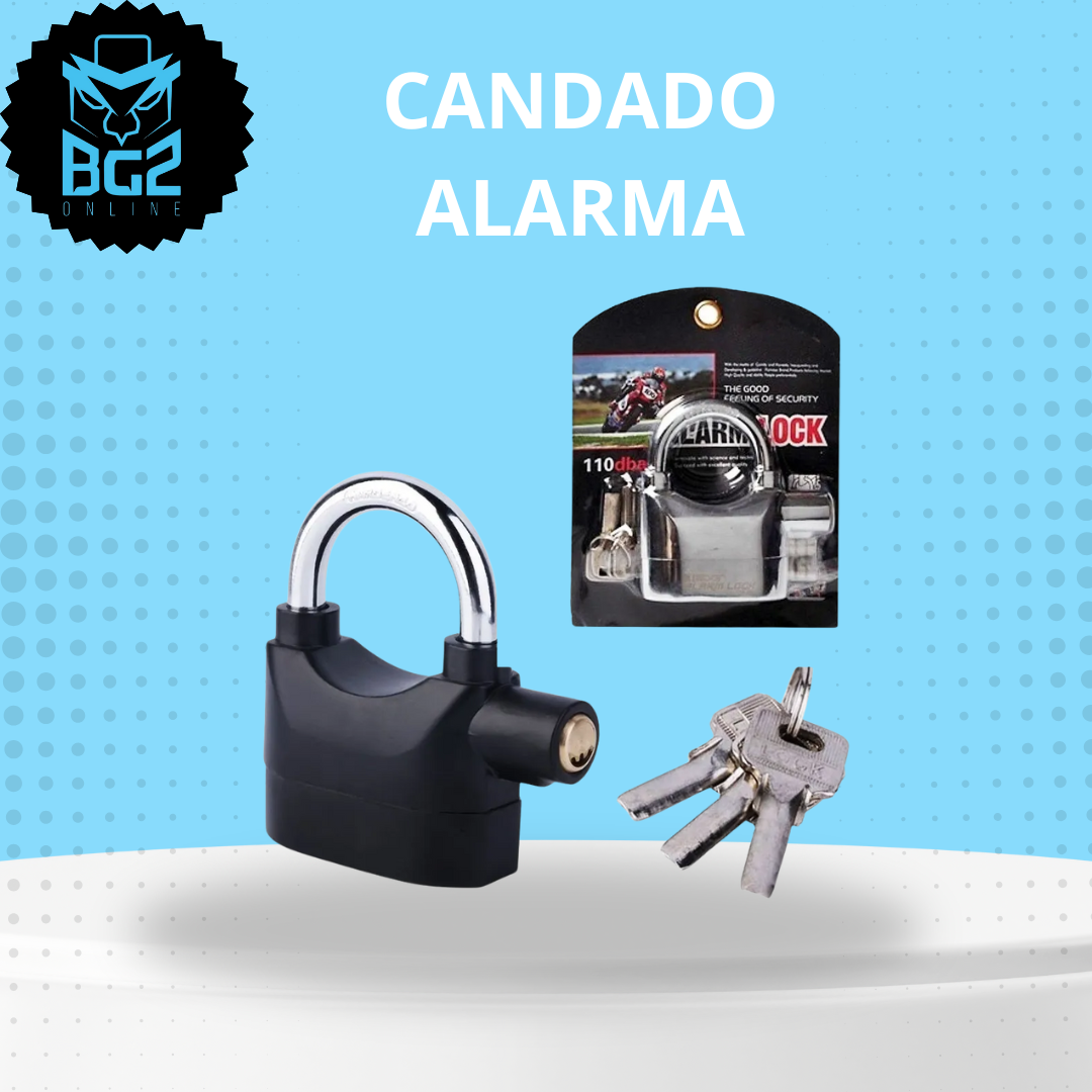 CANDADO ALARMA
